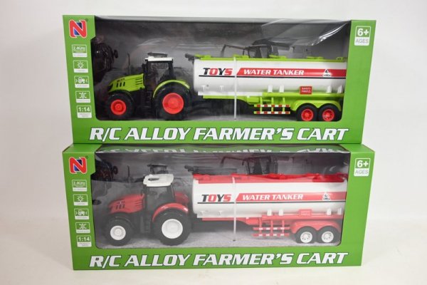 DROMADER Traktor z przyczepą na radio 1357598 75988