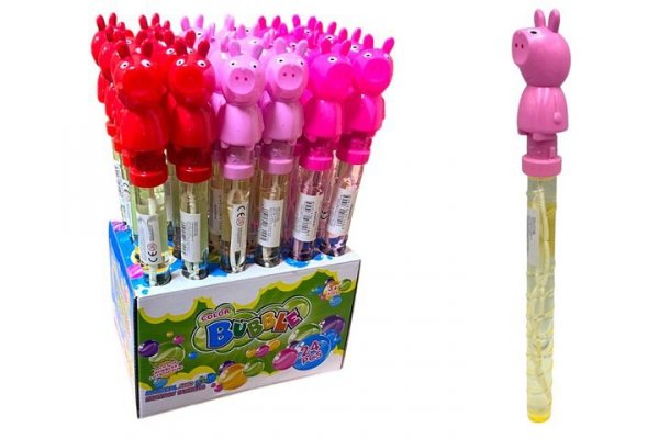 CABOTOYS Bańki mydlane świnka 24szt/disp K998 31095
