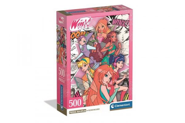 CLEMENTONI - PUZZLE CLE puzzle 500 Compact Winx 35154