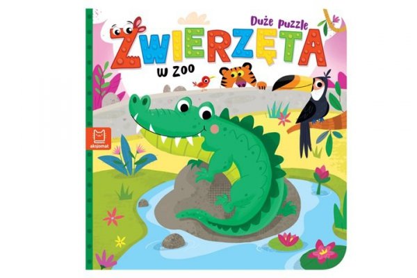 AKSJOMAT Zwierzęta w zoo Duże puzzle 40836