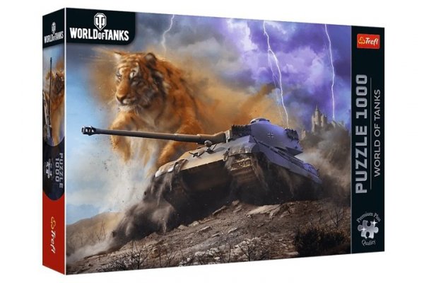 TREFL PUZZLE 1000 PremPlus World of Tanks:Tiger II 12089
