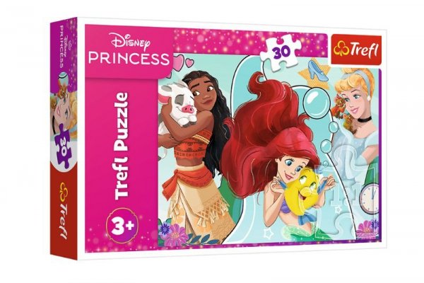 TREFL PUZZLE 30 Piękne i odważne /Disney Princess 18323