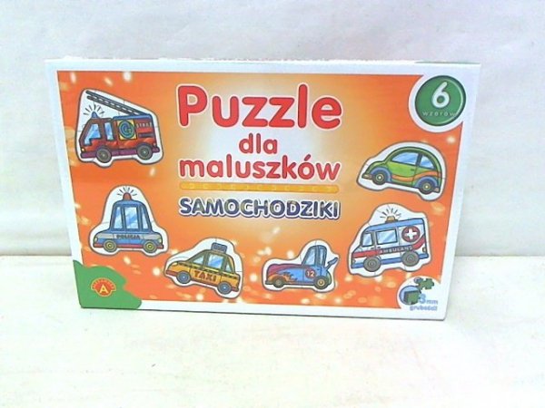 ALEXANDER Puzzle dla maluszków samochodziki 05370