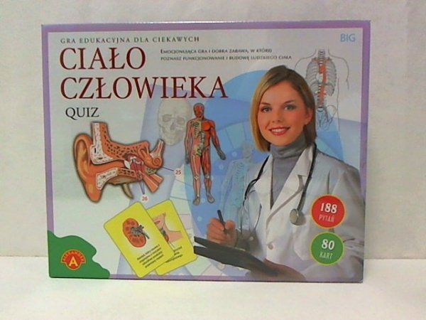 ALEXANDER Ciało człowieka - quiz big 05813