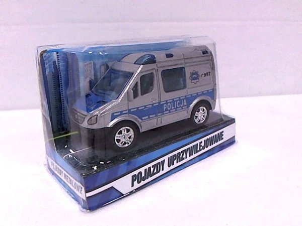 HKG Mini Van Policja 8cm HKG070 93370