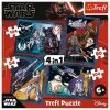 TREFL PUZZLE 4W1 STAR WARS IX 6+