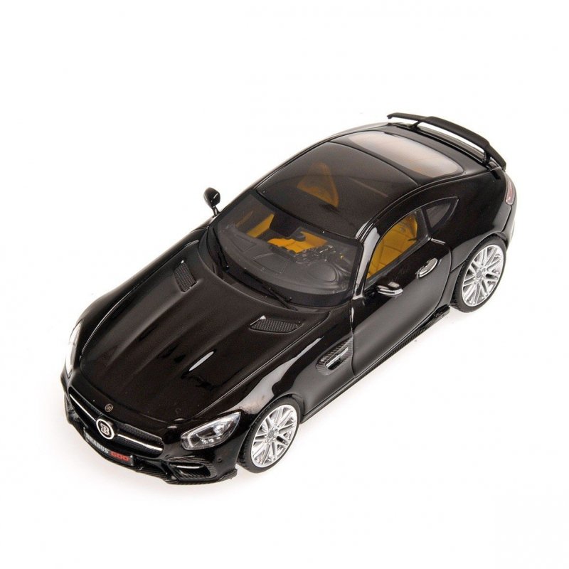 MINICHAMPS BRABUS 600 IAA 2015 AUF BASIS MERCEDES-BENZ AMG GT S 2015 (BLACK) SKALA 1:43