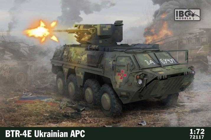 IBG MODEL PLASTIKOWY BTR-4E UKRAINIAN APC 72117 SKALA 1:72