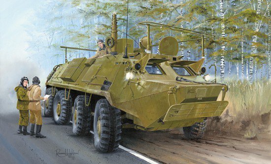 TRUMPETER BTR-60P BTR-60 PU 01576 SKALA 1:35