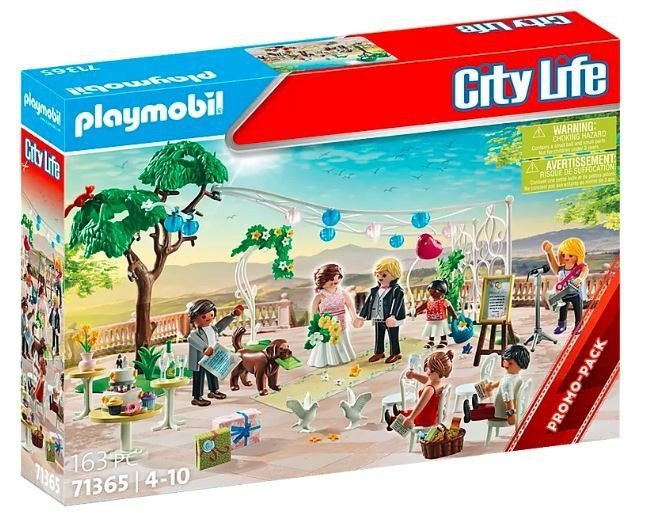 PLAYMOBIL CITY LIFE PRZYJĘCIE WESELNE 71365 4+