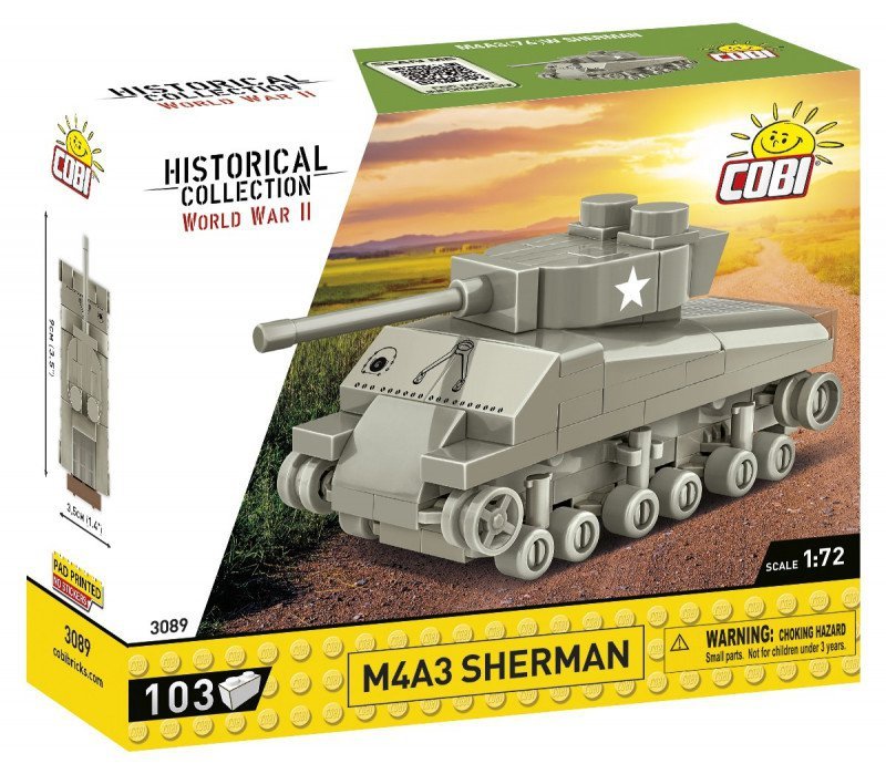 COBI HISTORICAL COLLECTION M4A3 SHERMAN 103EL. 6+