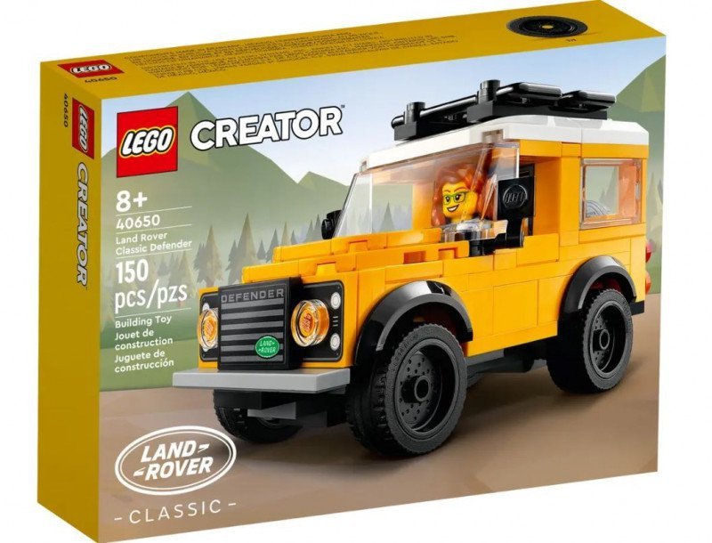 LEGO CREATOR LAND ROVER CLASSIC DEFENDER 40650 8+