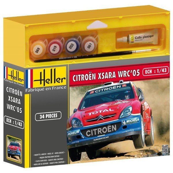 HELLER CITROEN XSARA WRC 2005 50114 SKALA 1:43