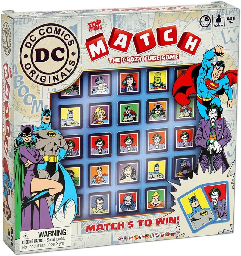 WINNING MOVES GRA MATCH DC COMICS 4+