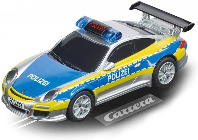 CARRERA GO! AUTO PORSCHE 911 GT3 POLICJA 6+