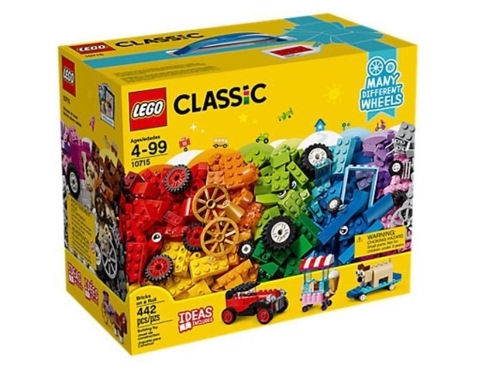 LEGO CLASSIC KLOCKI NA KÓŁKACH 10715 4+
