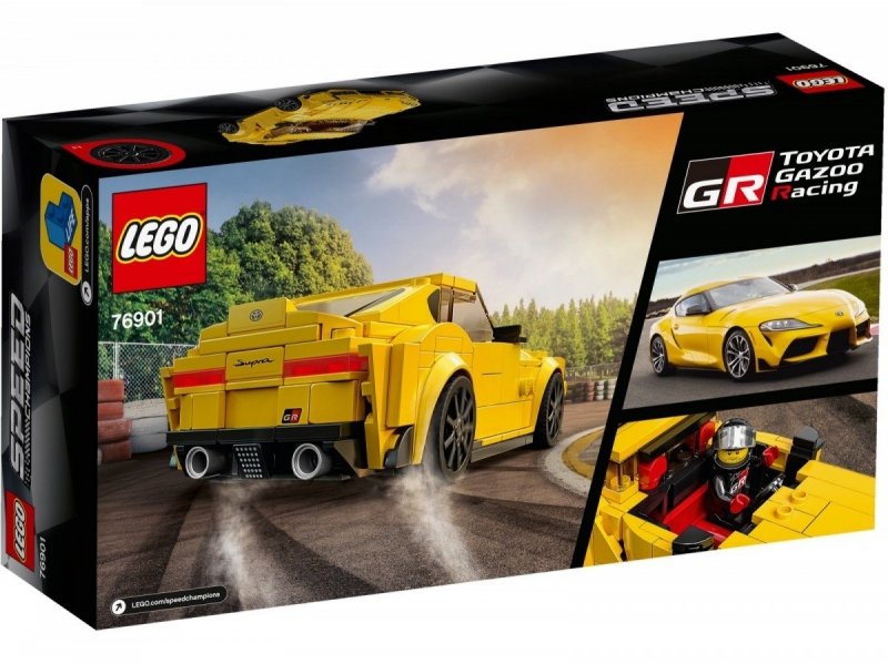 LEGO SPEED CHAMPIONS TOYOTA GR SUPRA 76901 7+