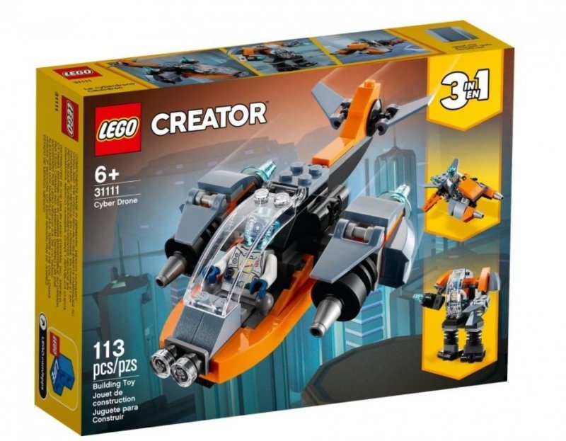 LEGO CREATOR CYBERDRON 31111 6+