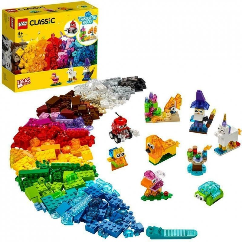 LEGO CLASSIC KREATYWNE PRZEZROCZYSTE KLOCKI 11013 4+