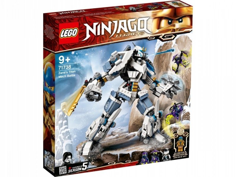 LEGO NINJAGO STARCIE TYTANÓW MECH 71738 9+