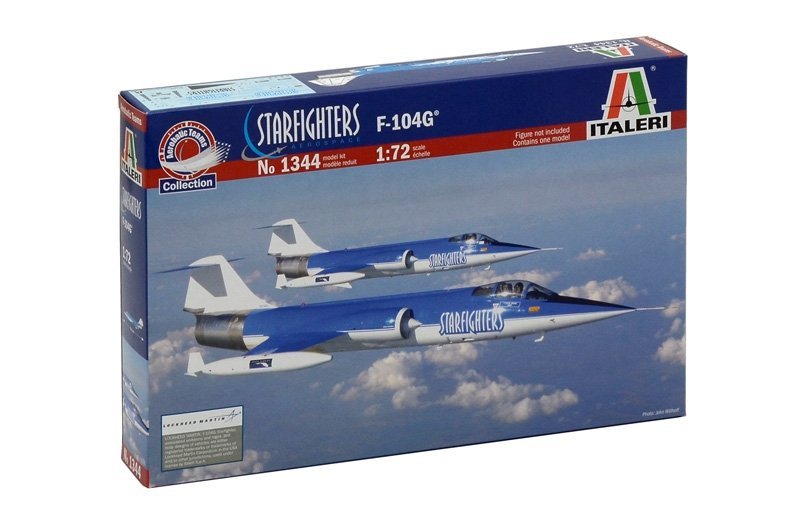 ITALERI STARFIGHTERS F-104G 1344 SKALA 1:72
