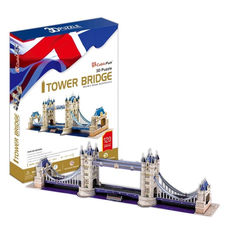 CUBICFUN PUZZLE 3D TOWER BRIDGE 120 EL. 7+
