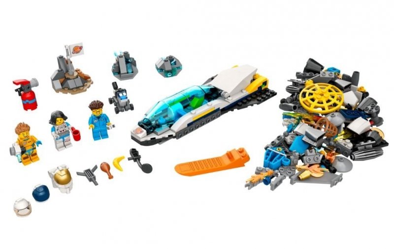 LEGO CITY WYPRAWY BADAWCZE STATKIEM MARSJAŃSKIM 60354 6+