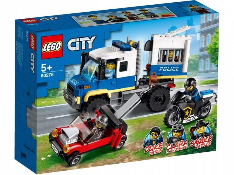 LEGO CITY POLICYJNY KONWÓJ WIĘZIENNY 60276 5+