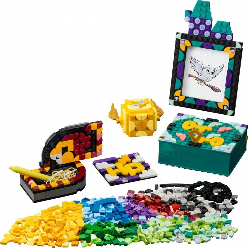 LEGO DOTS ZESTAW NA BIURKO Z HOGWARTU 41811 8+
