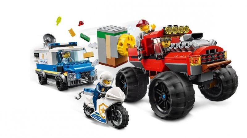 LEGO CITY NAPAD Z MONSTER TRUCKIEM 362EL. 60245 5+