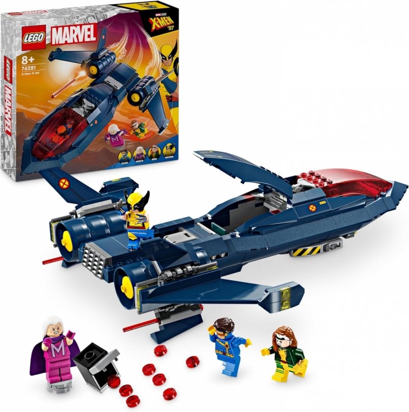 LEGO SUPER HEROES ODRZUTOWIEC X-MENÓW 76281 8+