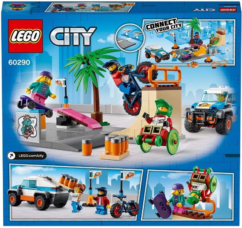 LEGO CITY SKATEPARK 60290 5+