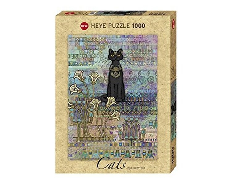 HEYE 1000 EL. CROWTHER CATS EGYPTIAN PUZZLE 12+