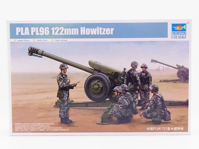 TRUMPETER CHINESE PL96 122MM HOWITZER 02330 SKALA 1:35