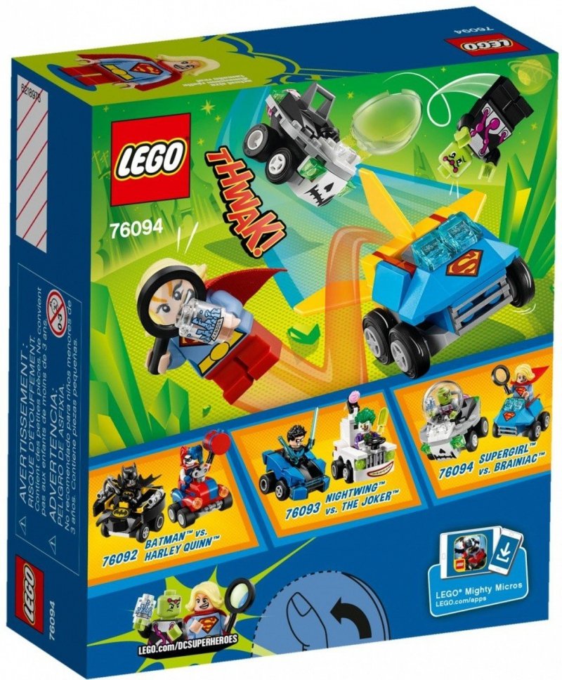 LEGO SUPER HEROES SUPERGIRL VS. BRAINIAC 76094 5+