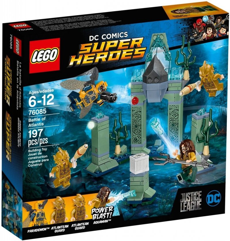LEGO SUPER HEROES BITWA O ATLANTIS 76085 6+