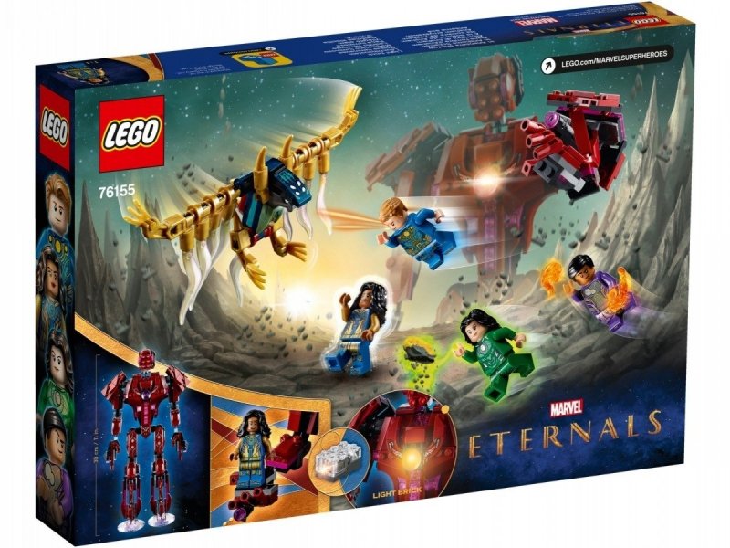 LEGO SUPER HEROES PRZEDWIECZNI - W CIENIU ARISHEM 76155 7+