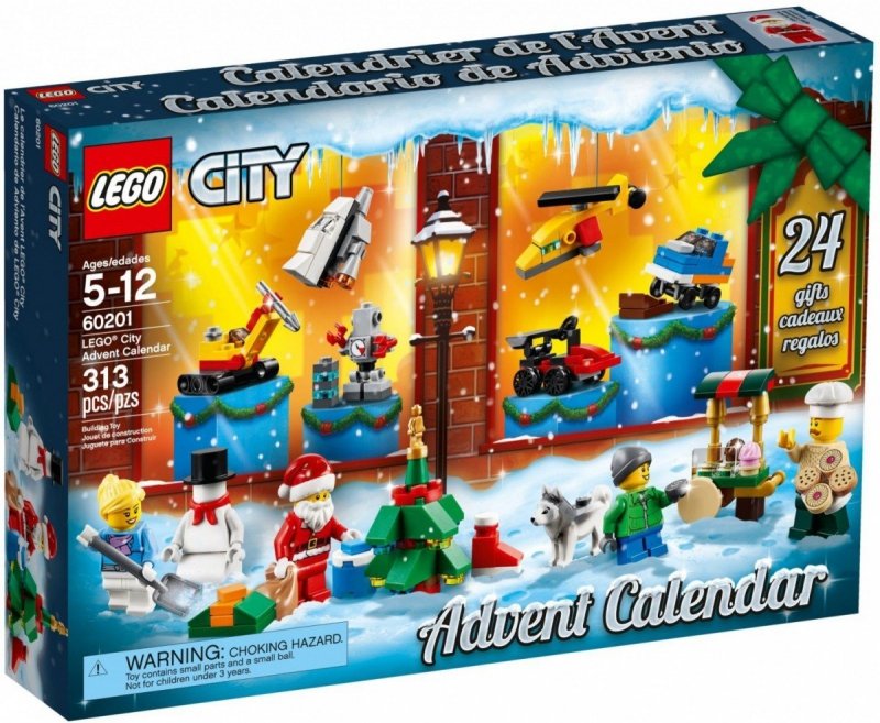 LEGO CITY KALENDARZ ADWENTOWY 60201 6+