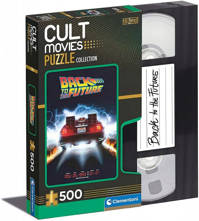 CLEMENTONI 500 EL. CULT MOVIES BACK TO THE FUTURE PUZZLE 10+