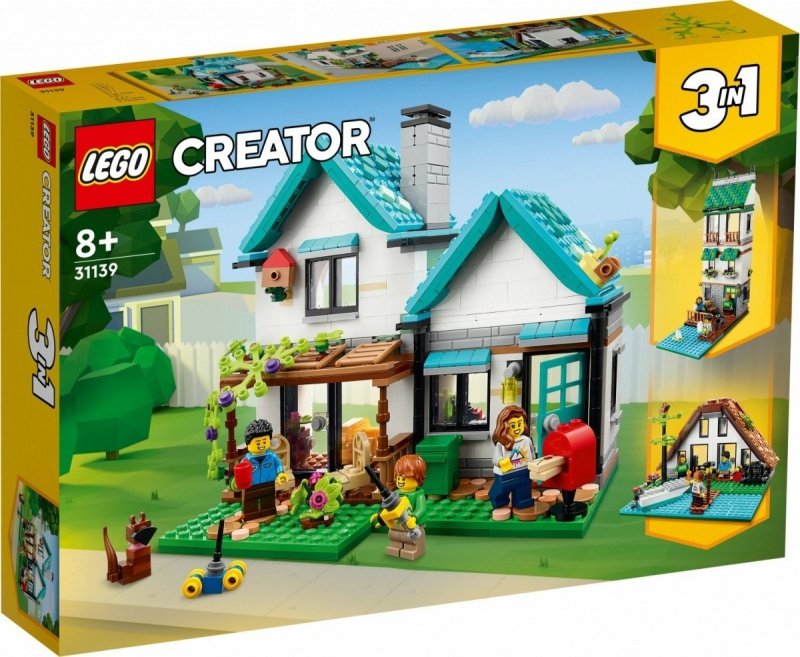LEGO CREATOR PRZYTULNY DOM 31139 8+