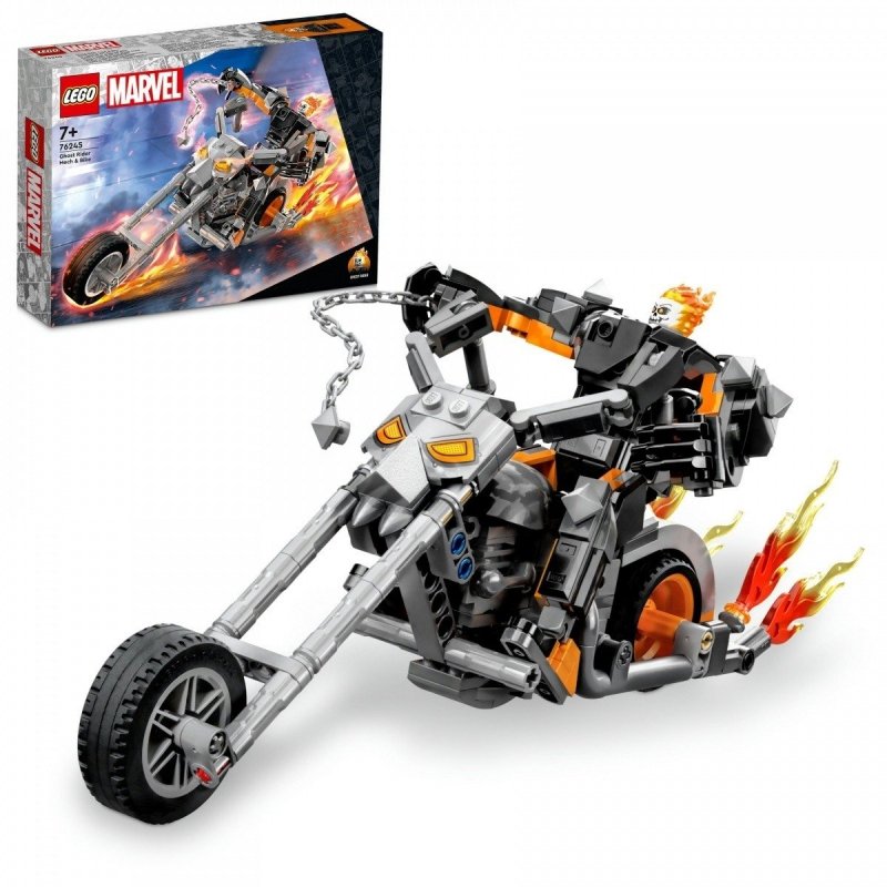 LEGO SUPER HEROES UPIORNY JEŹDZIEC - MECH I MOTOR 76245 7+