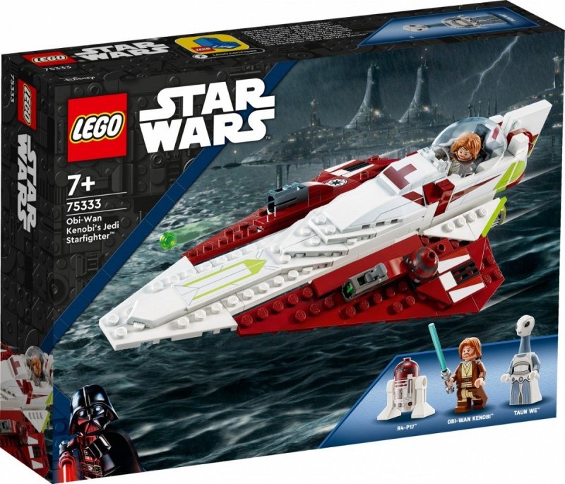 LEGO STAR WARS MYŚLIWIEC JEDI OBI-WANA KENOBIEGO 75333 7+