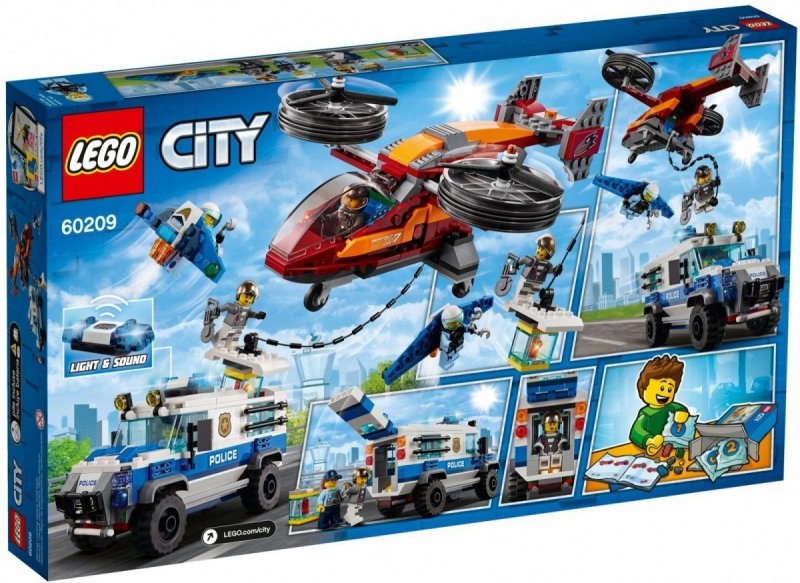 LEGO CITY RABUNEK DIAMENTÓW 60209 6+