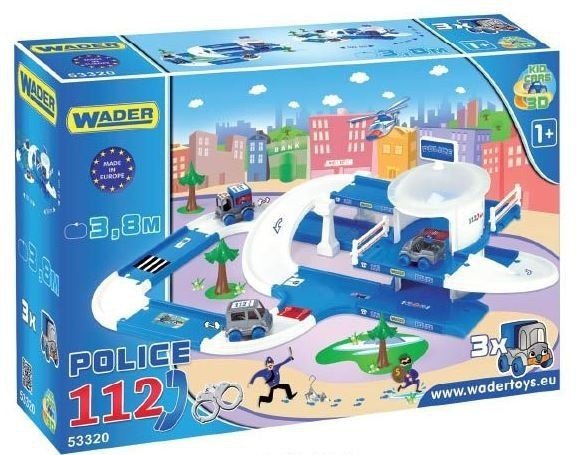WADER POSTERUNEK POLICJI KID CARS 3D 12M+
