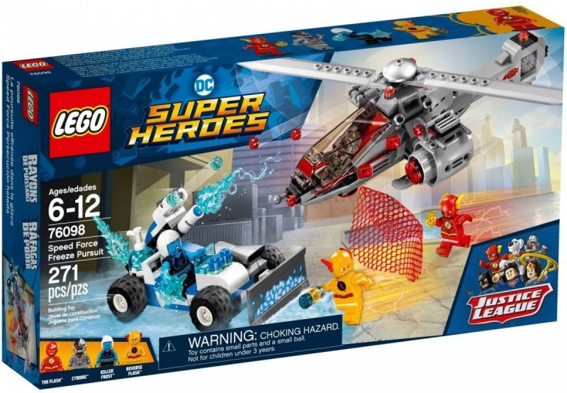 LEGO SUPER HEROES LODOWY SUPERWYŚCIG 76098 6+