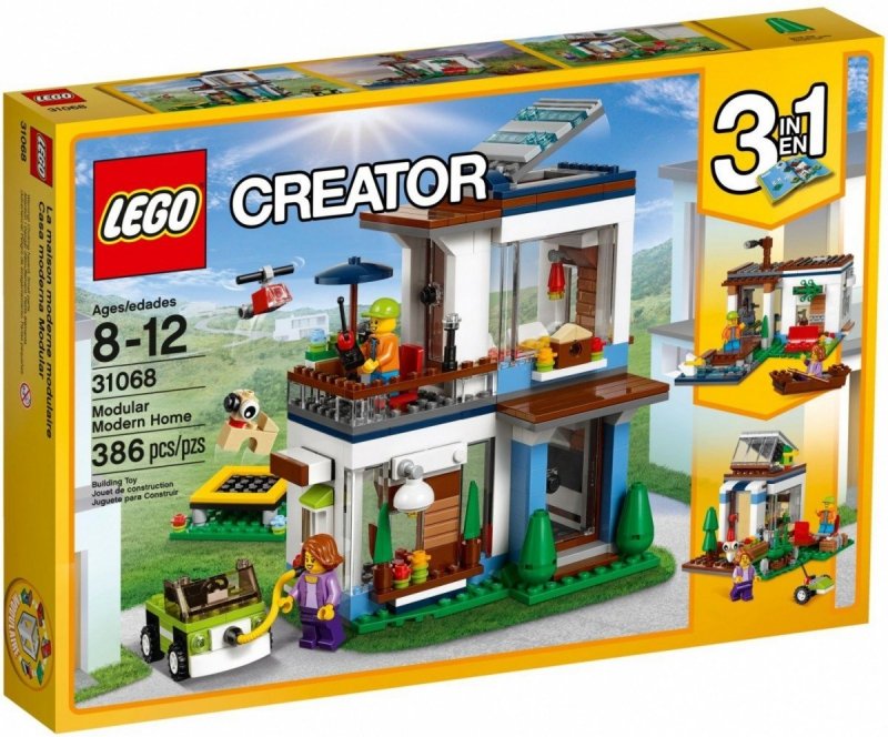 LEGO KLOCKI CREATOR NOWOCZESNY DOM 31068 8+