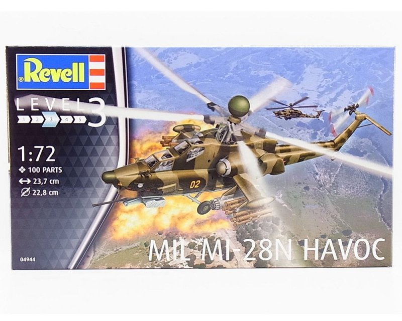 REVELL MIL MI-28N HAVOC 04944 SKALA 1:72