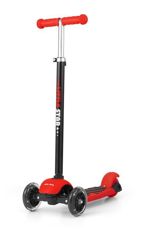 MILLY MALLY HULAJNOGA SCOOTER LITTLE STAR RED 2+