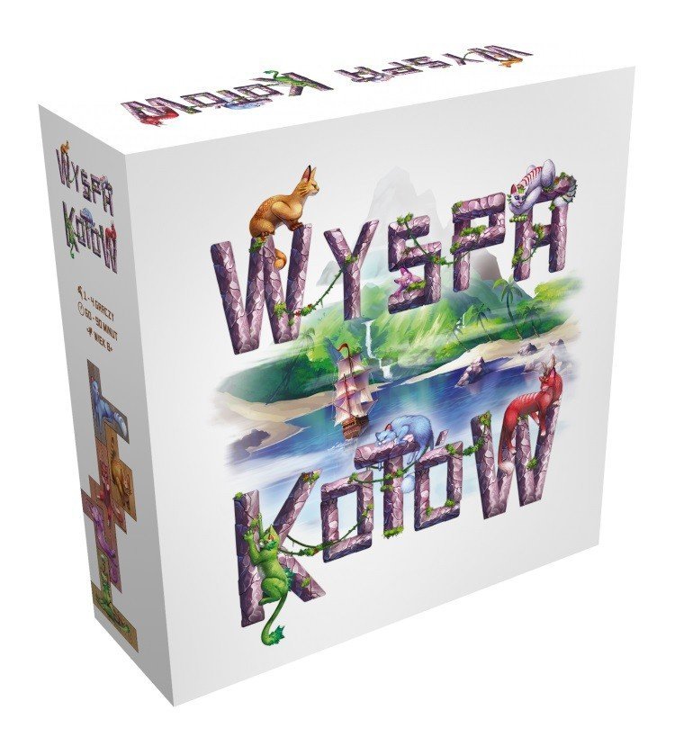 LUCKY DUCK GAMES GRA WYSPA KOTÓW 8+