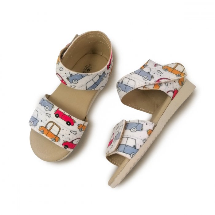 Sandały dla dzieci Slippers Family Cars